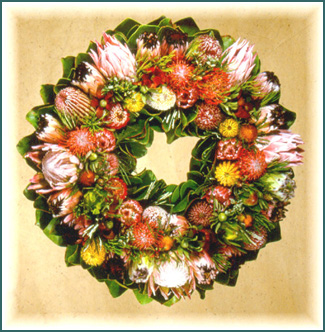 Fresh Protea Wreaths